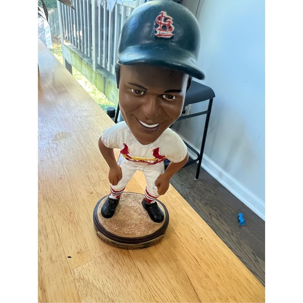 2004 Lou Brock St Louis Cardinals Bobblehead SGA Giveaway